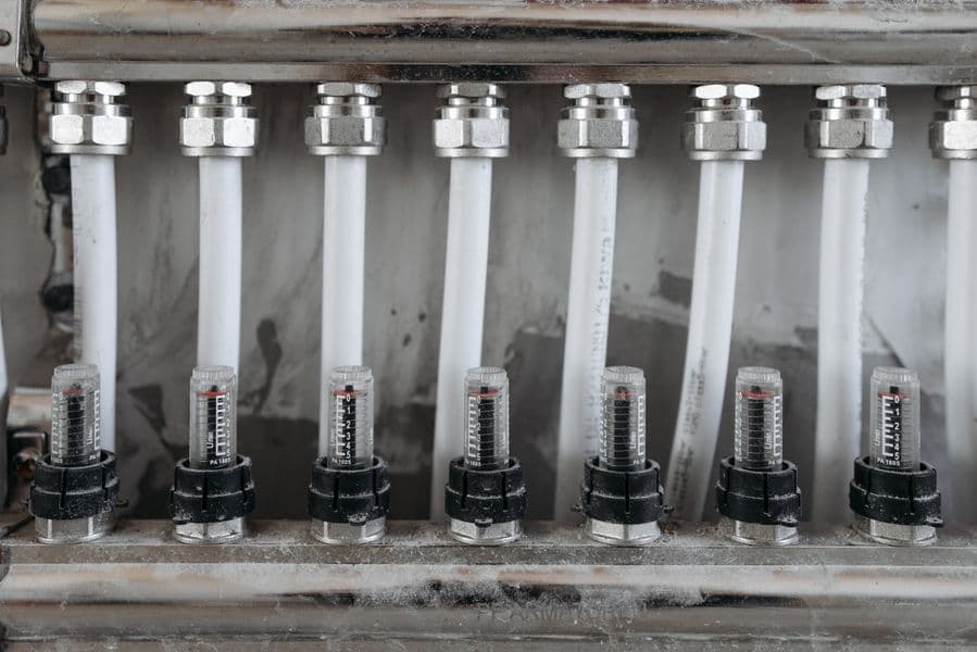 Crystal clear filtered drinking water